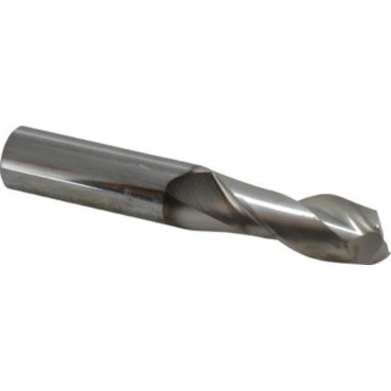 KYOCERA SGS 5/8, 1-5/8 LOC, 5/8 Shank Diam, 3-3/4 OAL, 2 Flute, Solid Carbide Square End Mill Single End, TiB2 Finish...